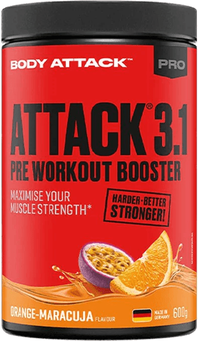 Body Attack Attack 3.1 Pre Workout Booster